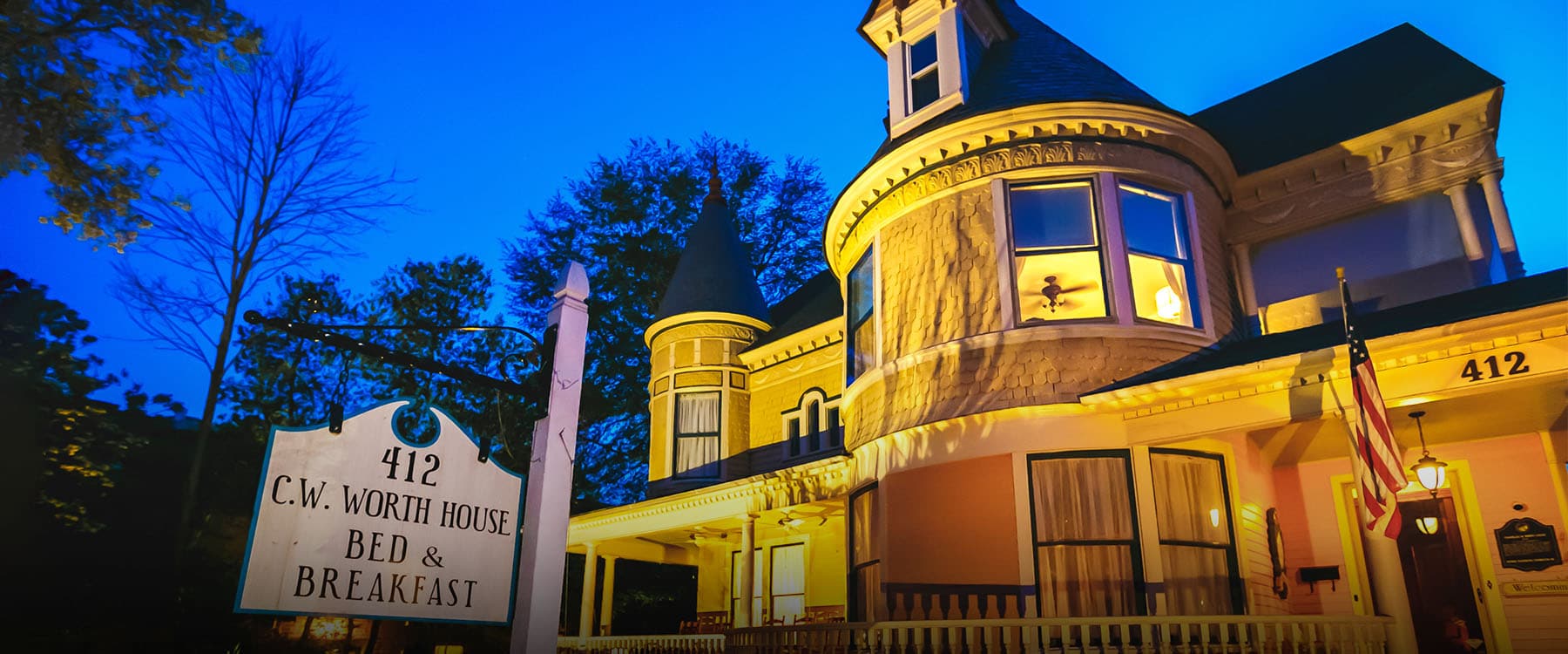 Wilmington NC Bed and Breakfast C.W. Worth House