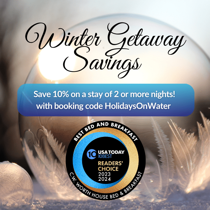 save 10% this winter with booking code HolidaysOnWater